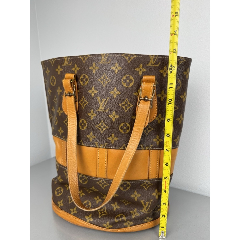 Vintage Louis Vuitton Monogram Bucket GM Handbag The French Company Made In USA - Picture 11 of 13